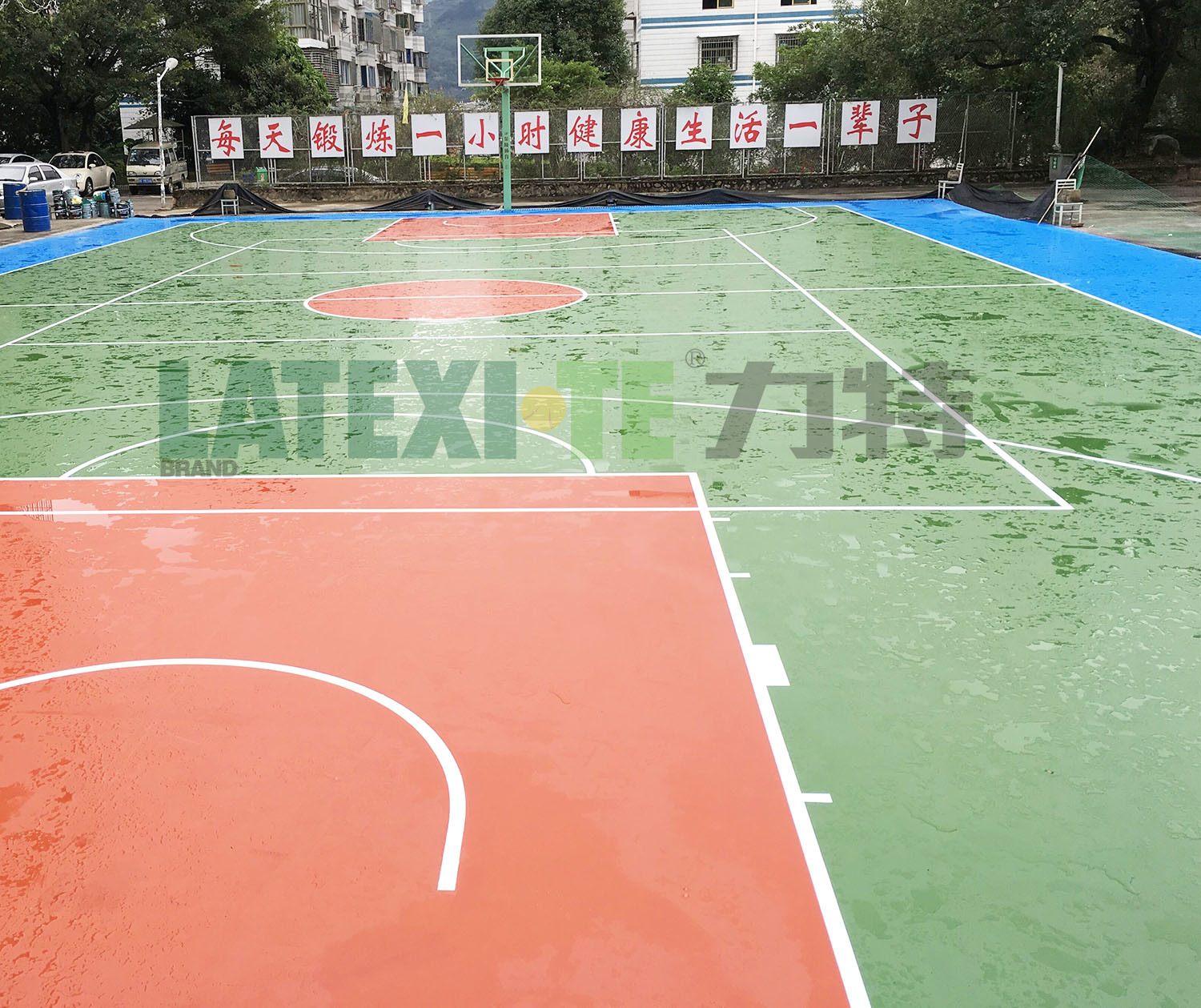 福建龙岩完工图硅PU